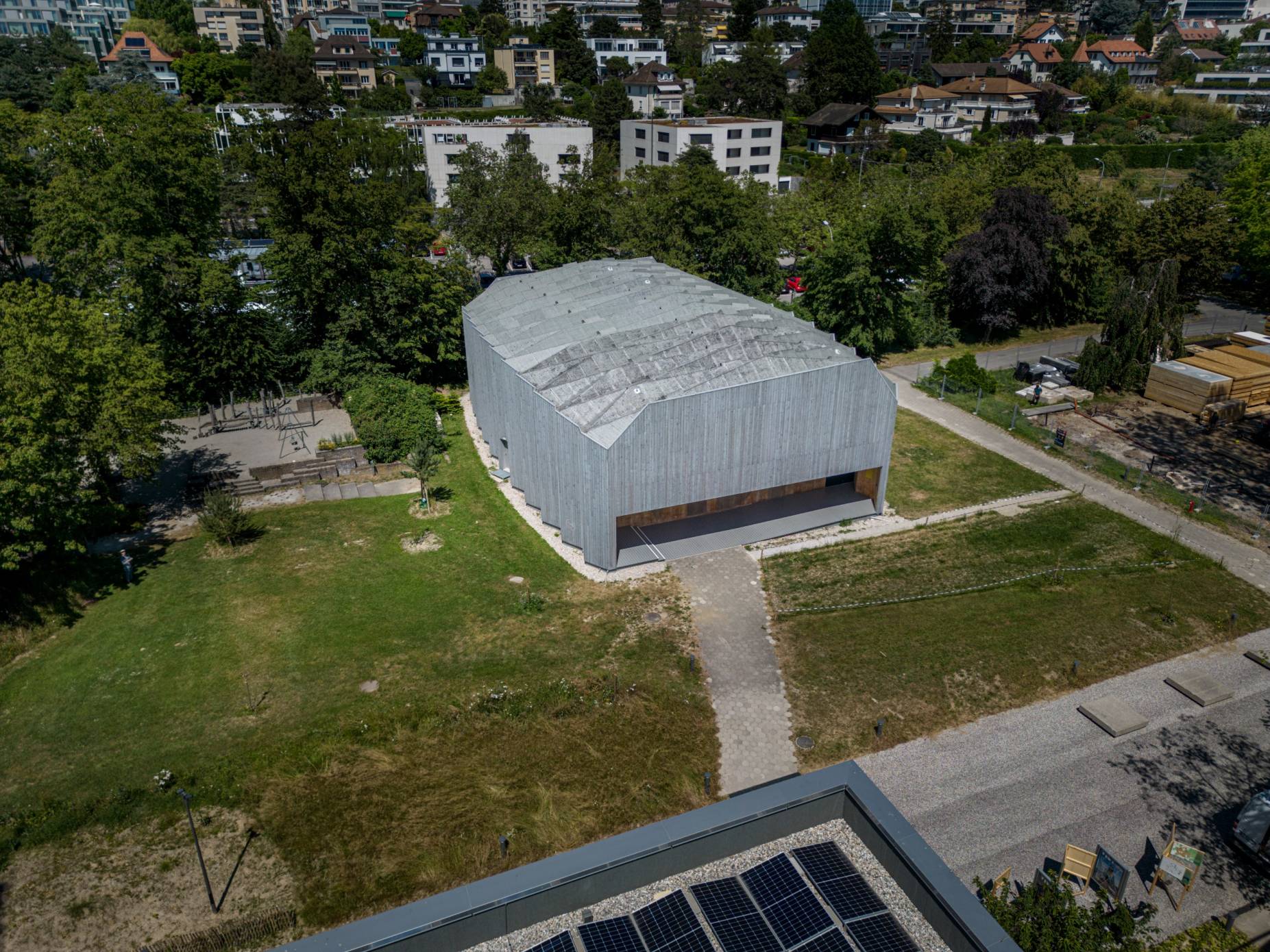 Ansicht Südwest. Foto: Elia Schneider, 2023