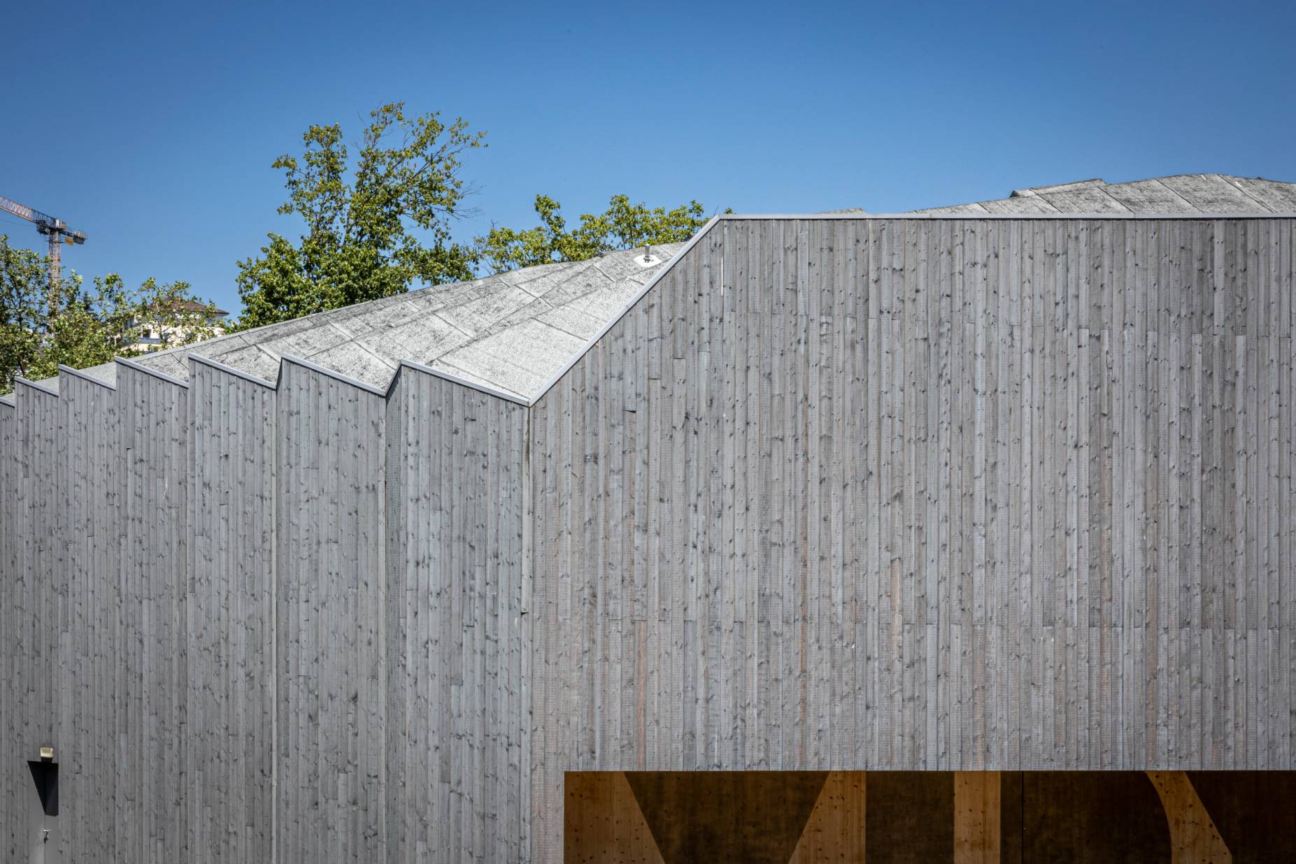 Fassade. Foto: Elia Schneider, 2023