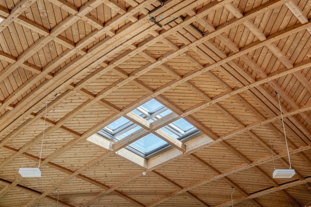 Dachfenster. Foto: Elia Schneider, 2024