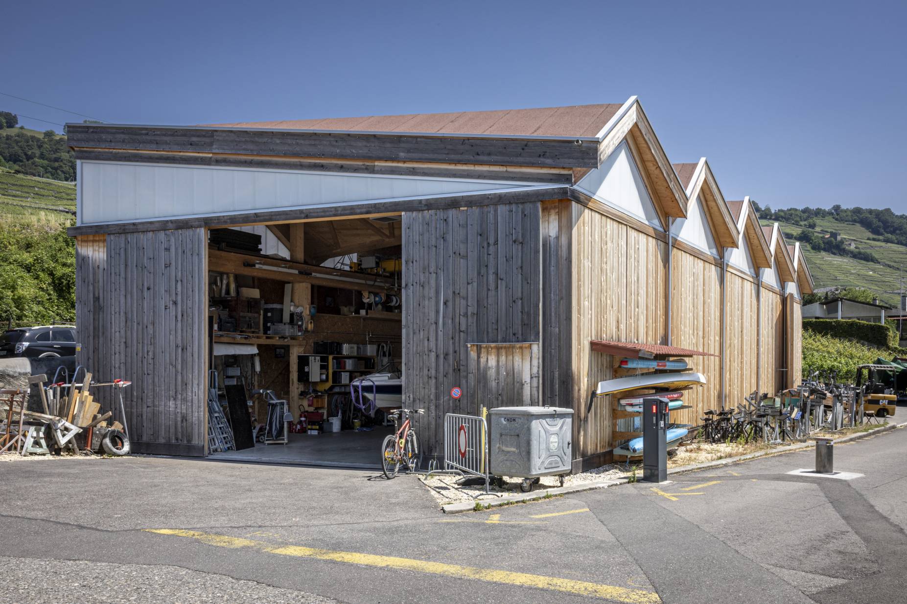 Ansicht Südwest. Foto: Elia Schneider, 2023