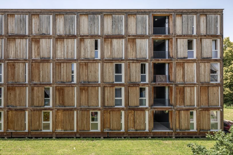 Ansicht Südost. Foto: Elia Schneider, 2024
