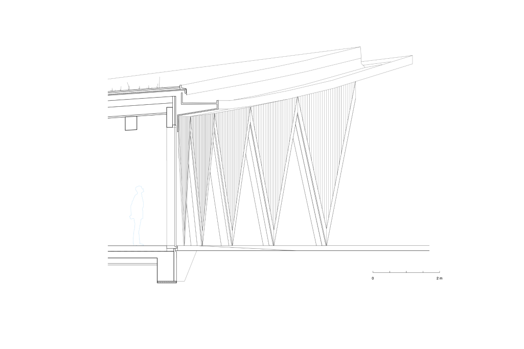 Fassadenschnitt. Zeichnung: Localarchitecture, 2013