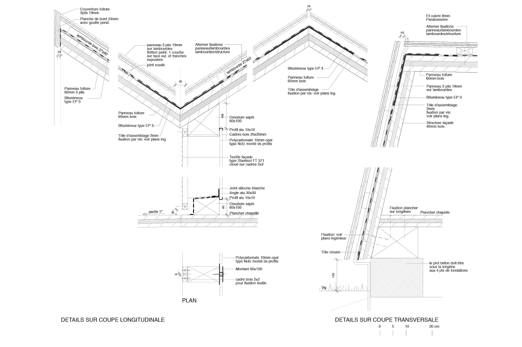 Detailschnitte. Zeichnung: Localarchitecture, 2008