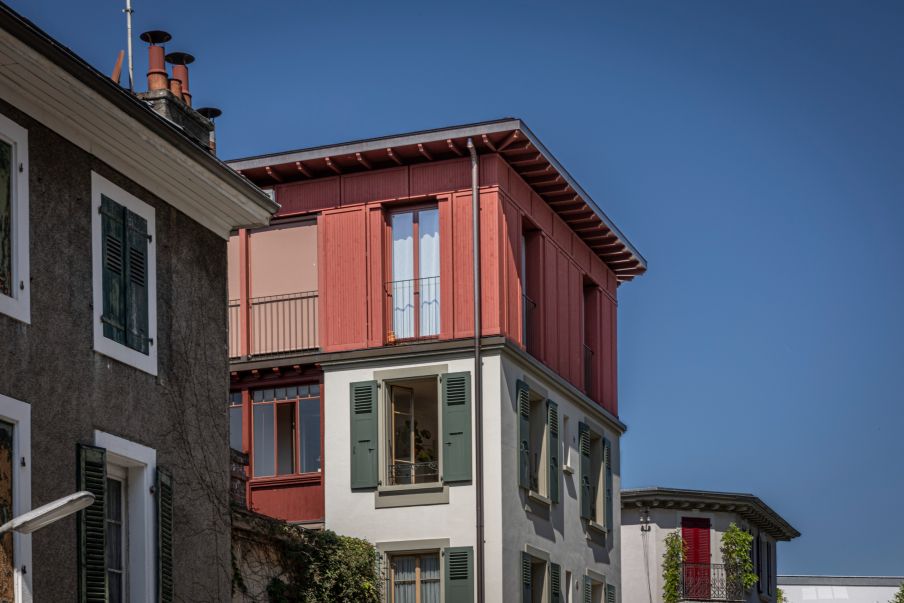 Ansicht Nordost. Foto: Elia Schneider, 2023