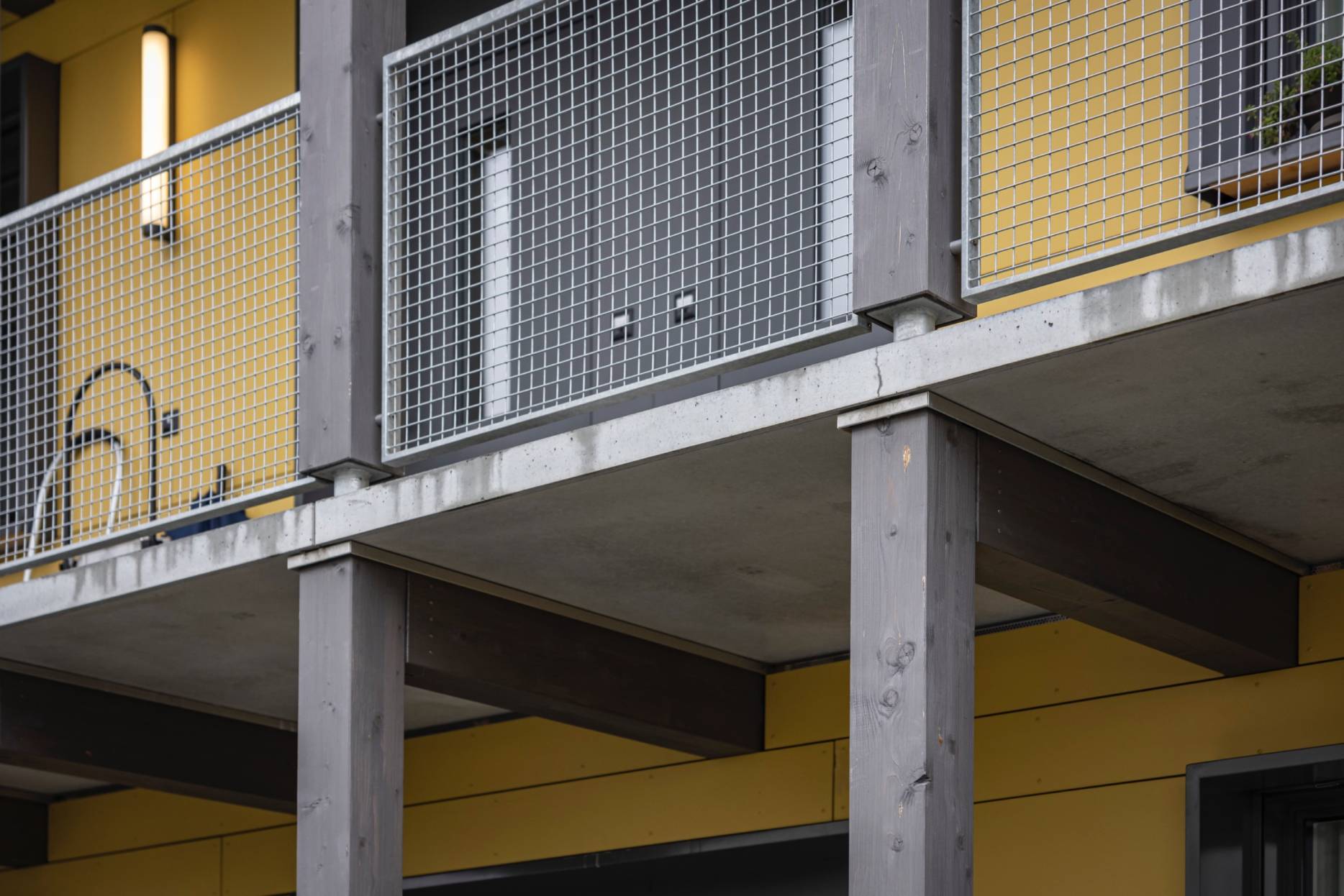 Detail Laubengang. Foto: Elia Schneider, 2023