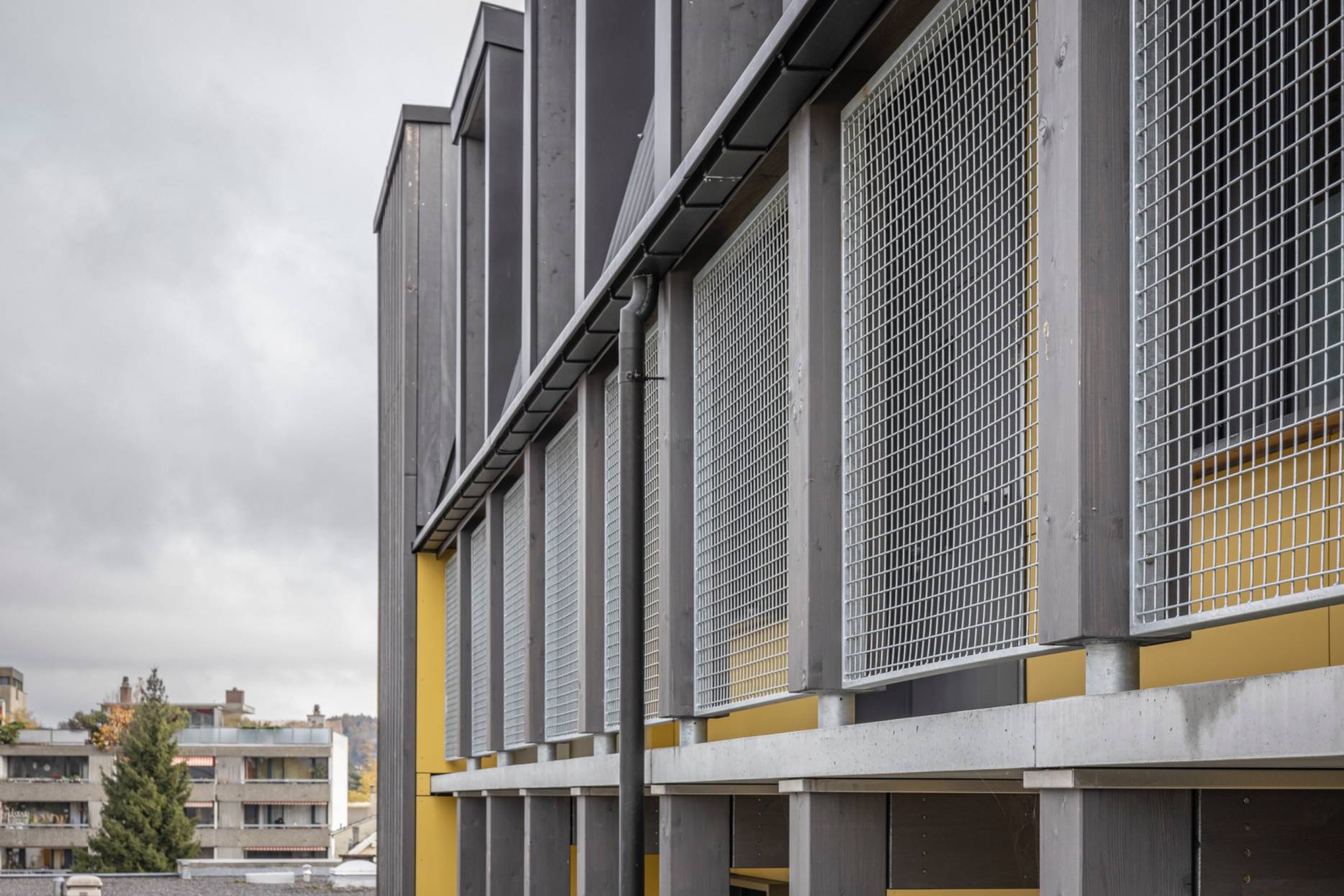 Detail Laubengang. Foto: Elia Schneider, 2023