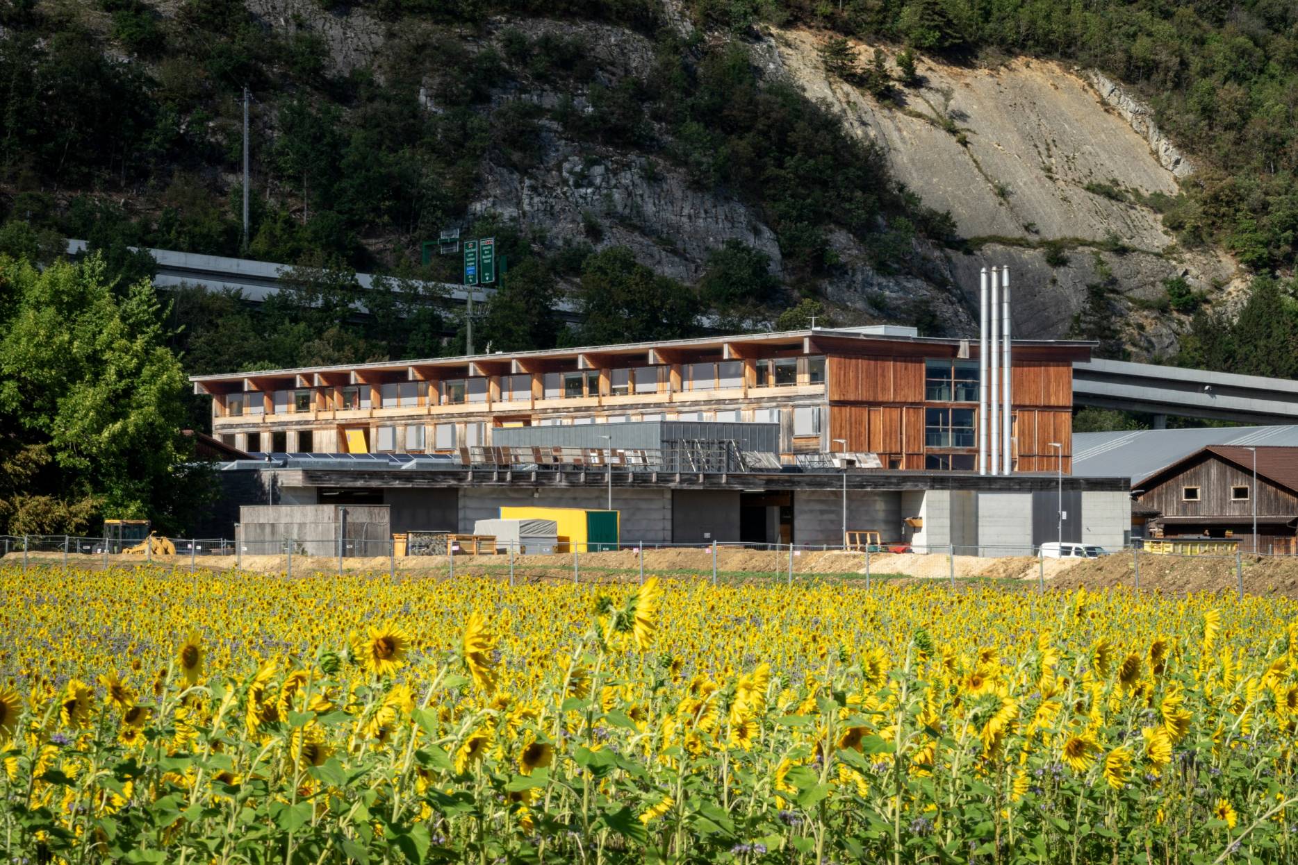 Ansicht Südwest. Foto: Elia Schneider, 2023