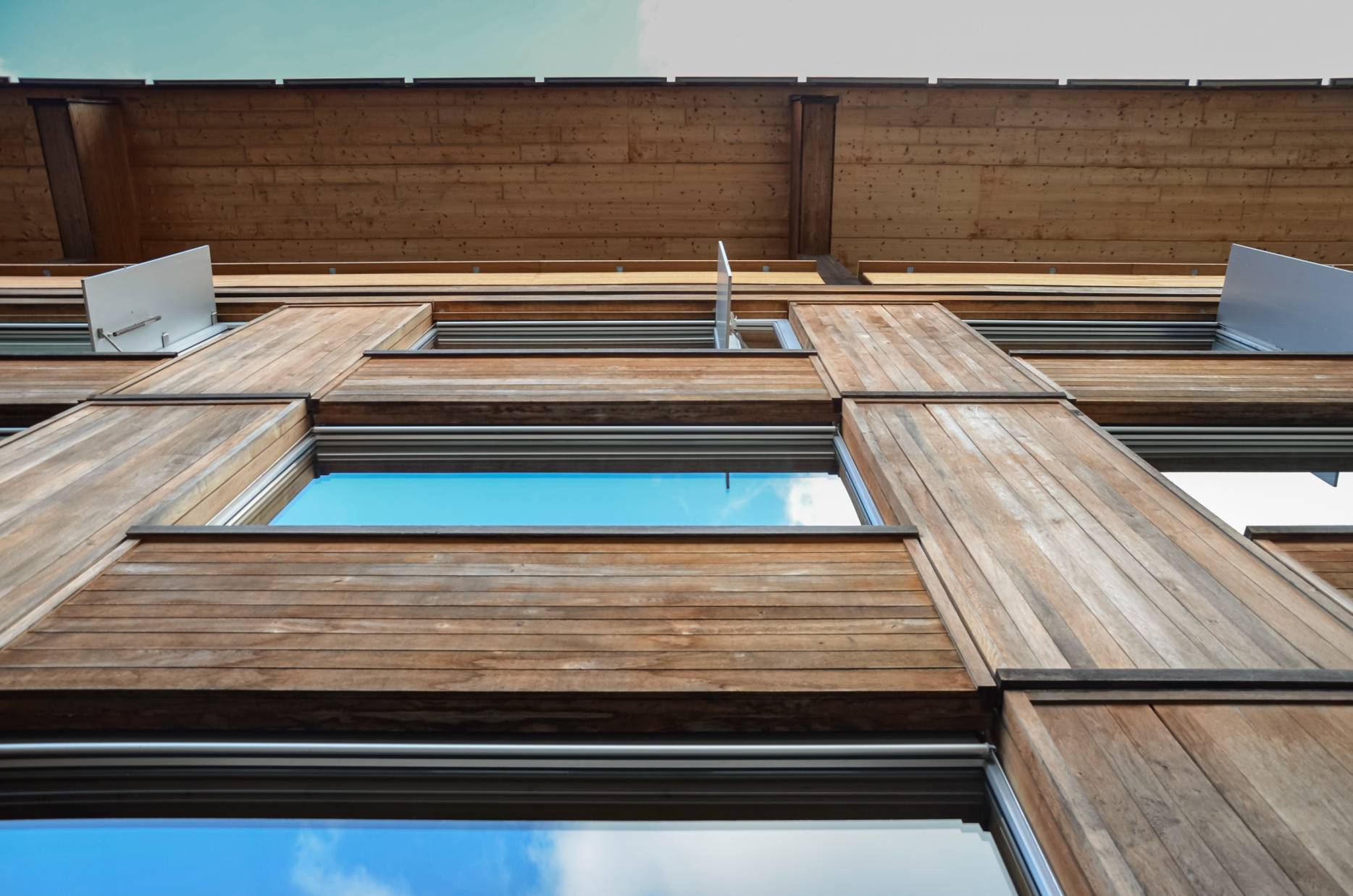 Fassadendetail. Foto: Leana Hayoz, 2022