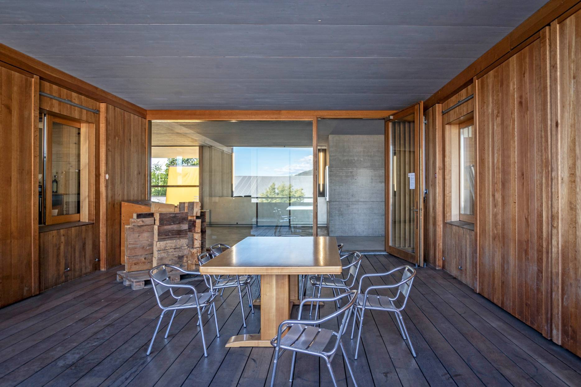 Loggia. Foto: Elia Schneider, 2023