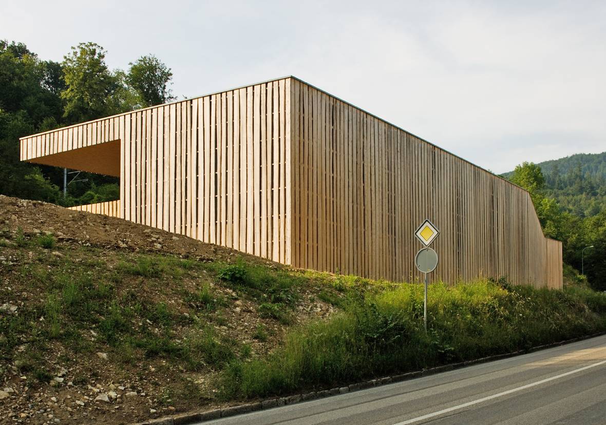 Ansicht Nordost. Foto: Bauzeit Architekten, 2007