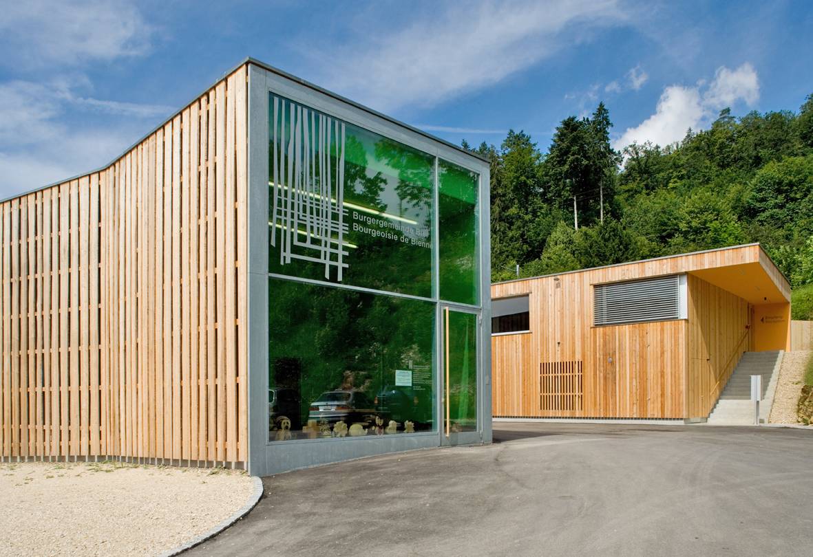 Ansicht Nordwest. Foto: Bauzeit Architekten, 2007