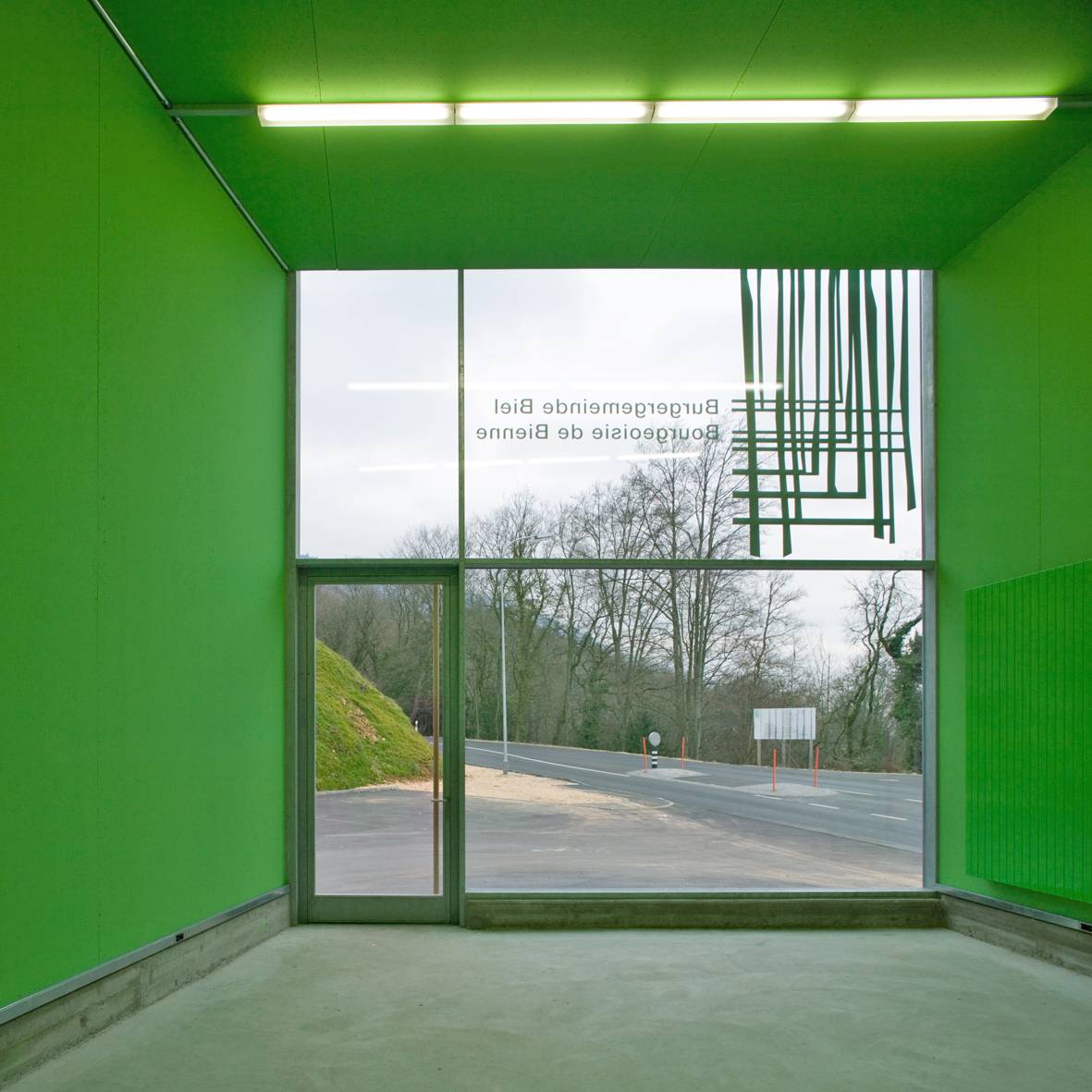 Eingangshalle. Foto: Bauzeit Architekten, 2007