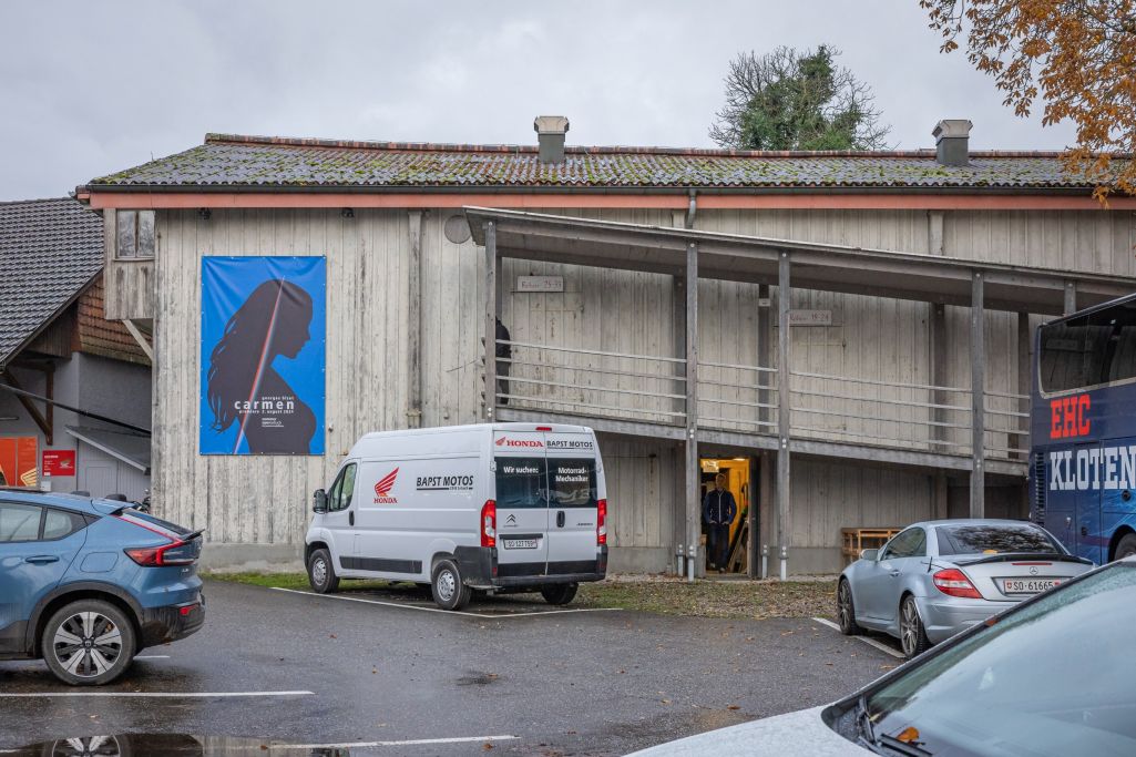 Ansicht Nordost, Zuschauerraum. Foto: Elia Schneider, 2023