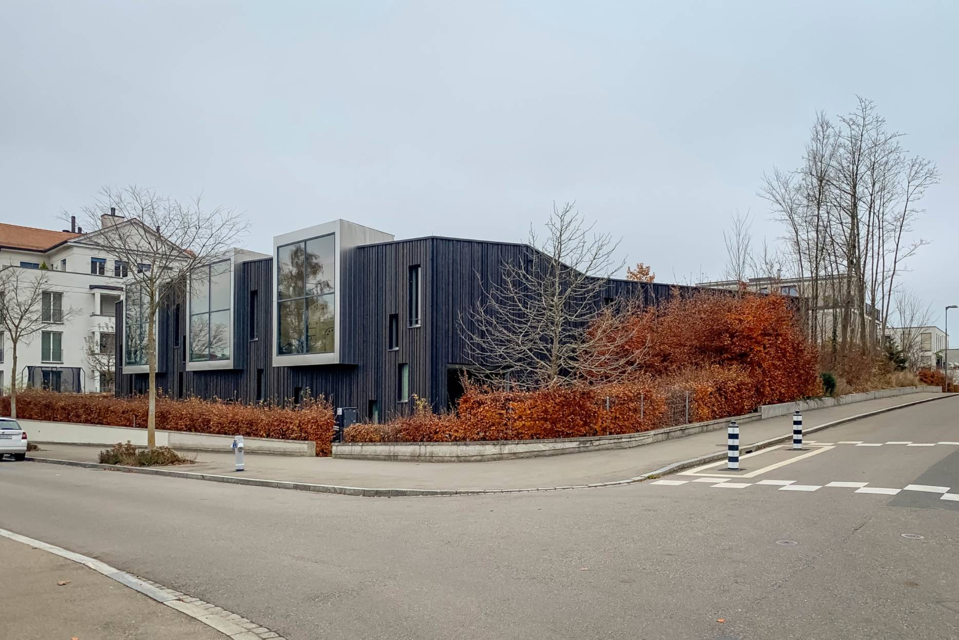 Ansicht Nordwest. Foto: Nick Berchtold, 2021