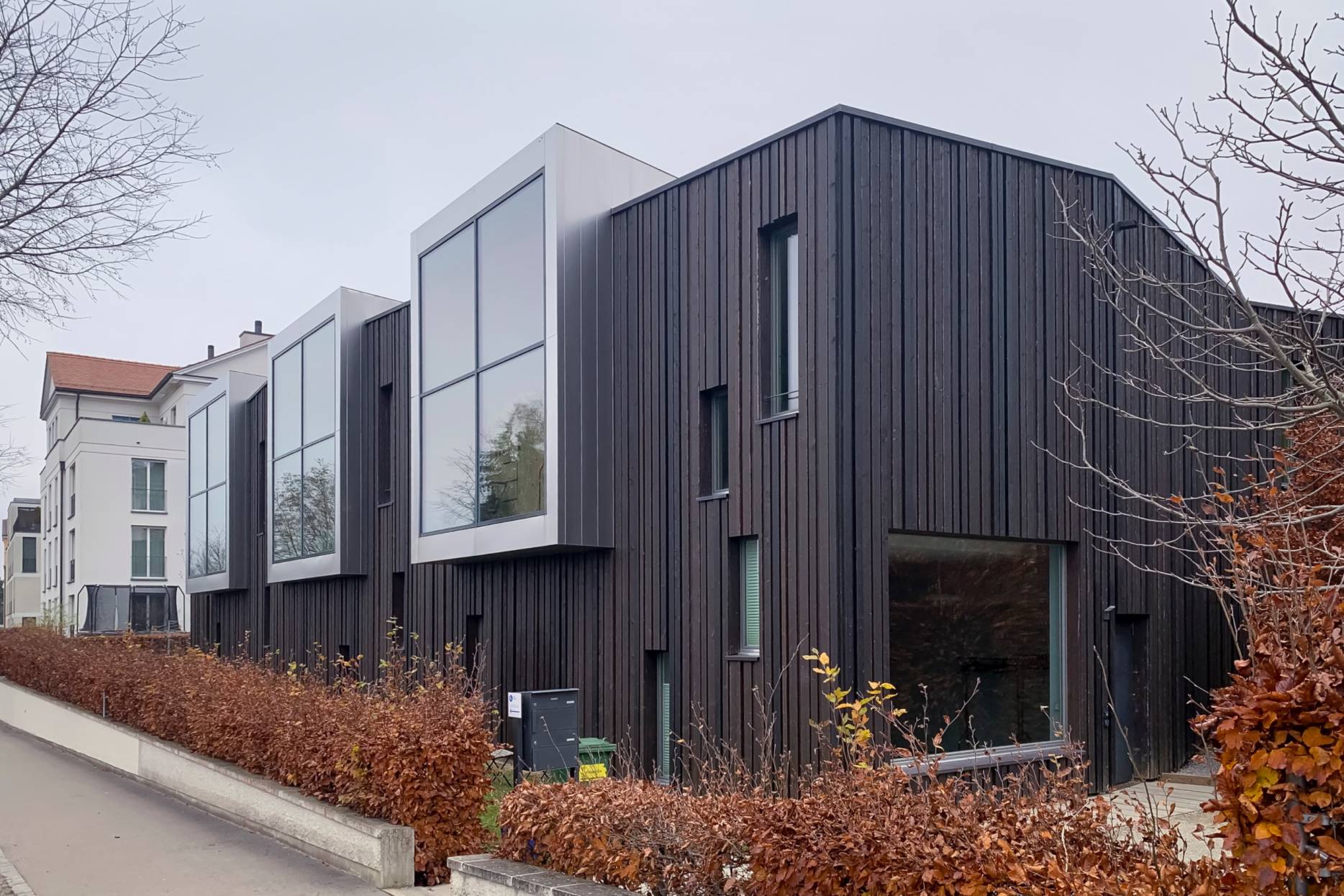 Ansicht West. Foto: Nick Berchtold, 2021