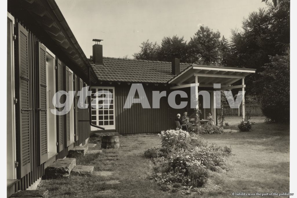 Ansicht Süd. Foto: F. Henn SWB, 1945 (gta Archiv, ETH Zürich, 96_028)