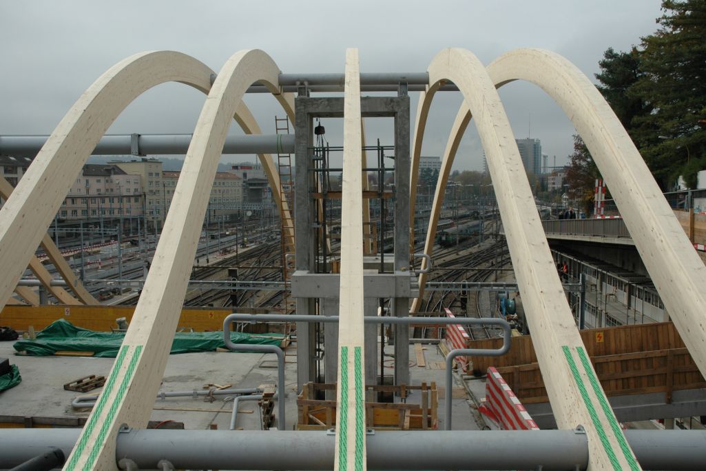 Bauphase. Foto: Roth Burgdorf AG, 2005