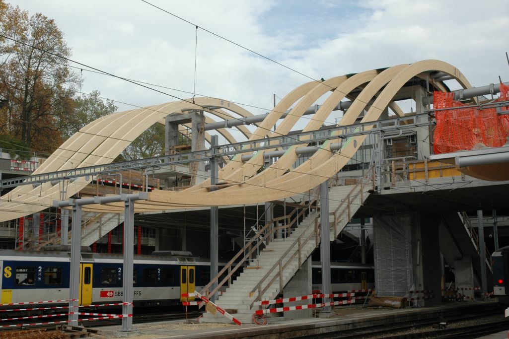 Bauphase. Foto: Roth Burgdorf AG, 2005