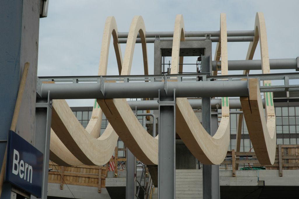 Bauphase. Foto: Roth Burgdorf AG, 2005