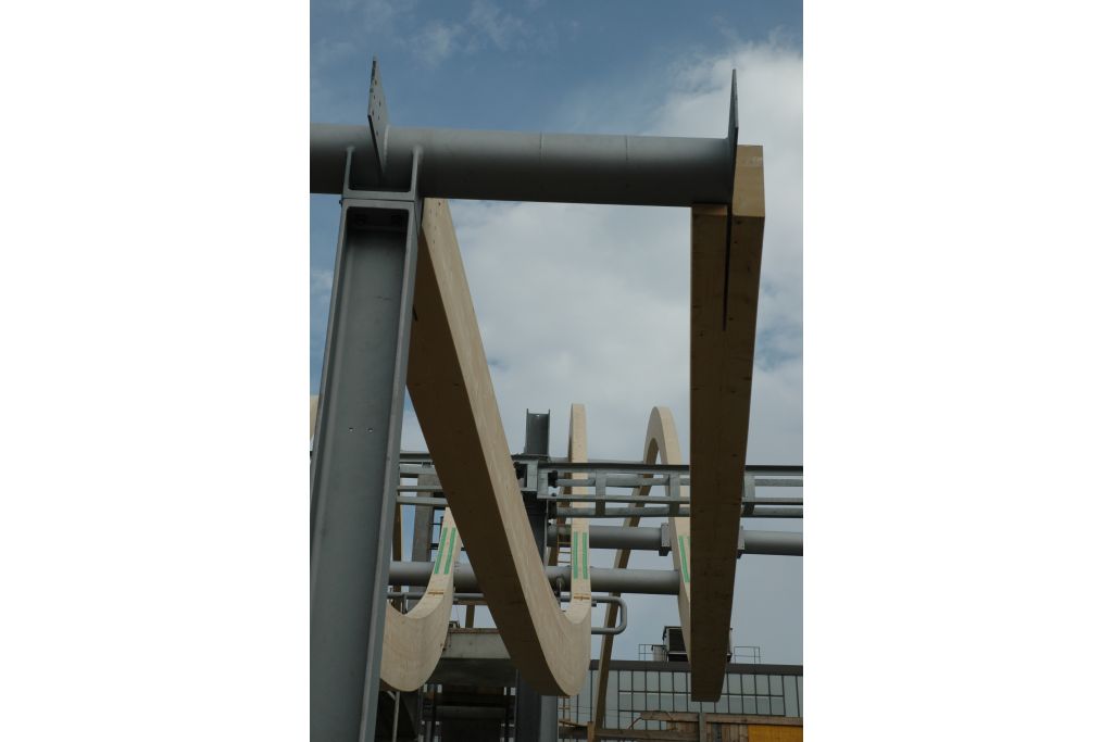 Bauphase. Foto: Roth Burgdorf AG, 2005