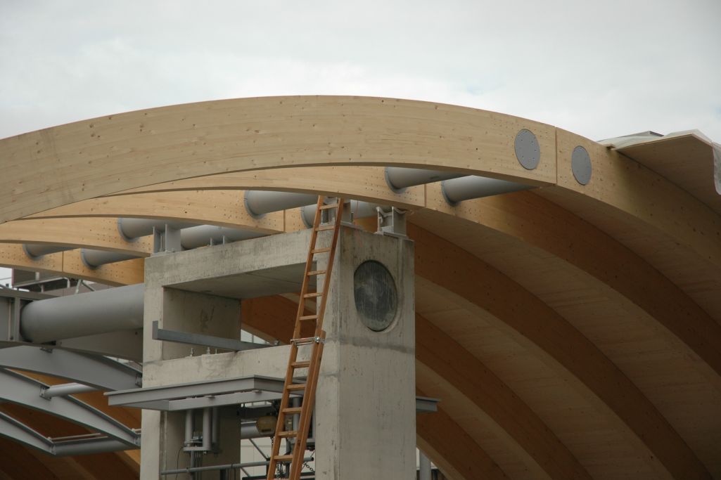 Bauphase. Foto: Roth Burgdorf AG, 2005