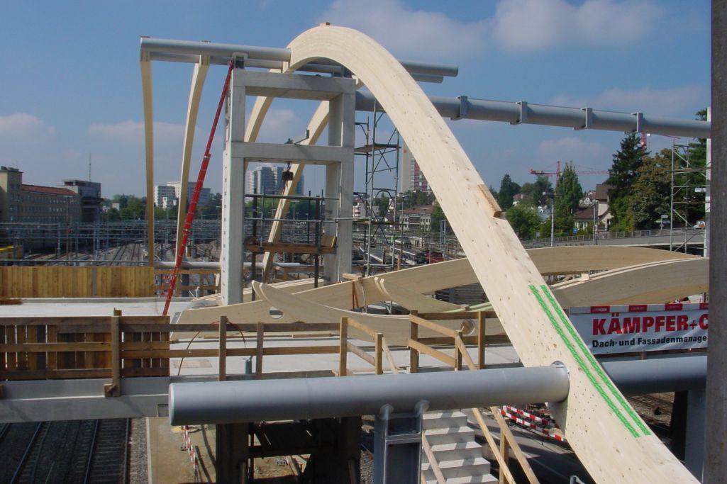 Bauphase. Foto: Roth Burgdorf AG, 2005