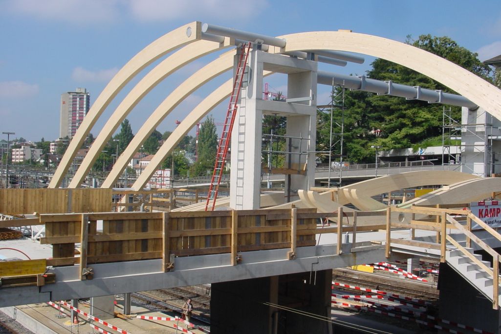 Bauphase. Foto: Roth Burgdorf AG, 2005