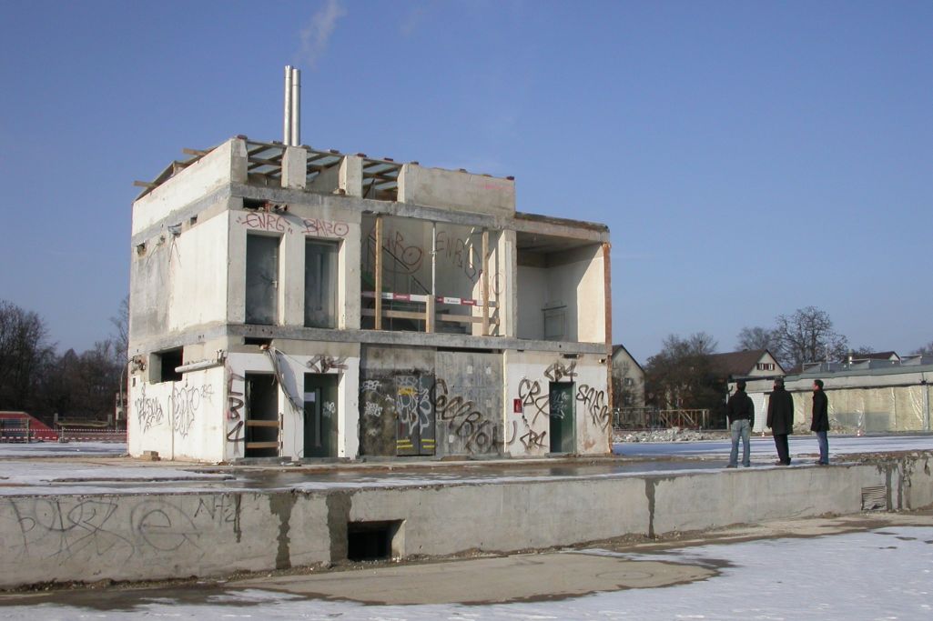 Bestand als Grundlage für den Neubau. Foto: Rolf Mühlethaler, 2006