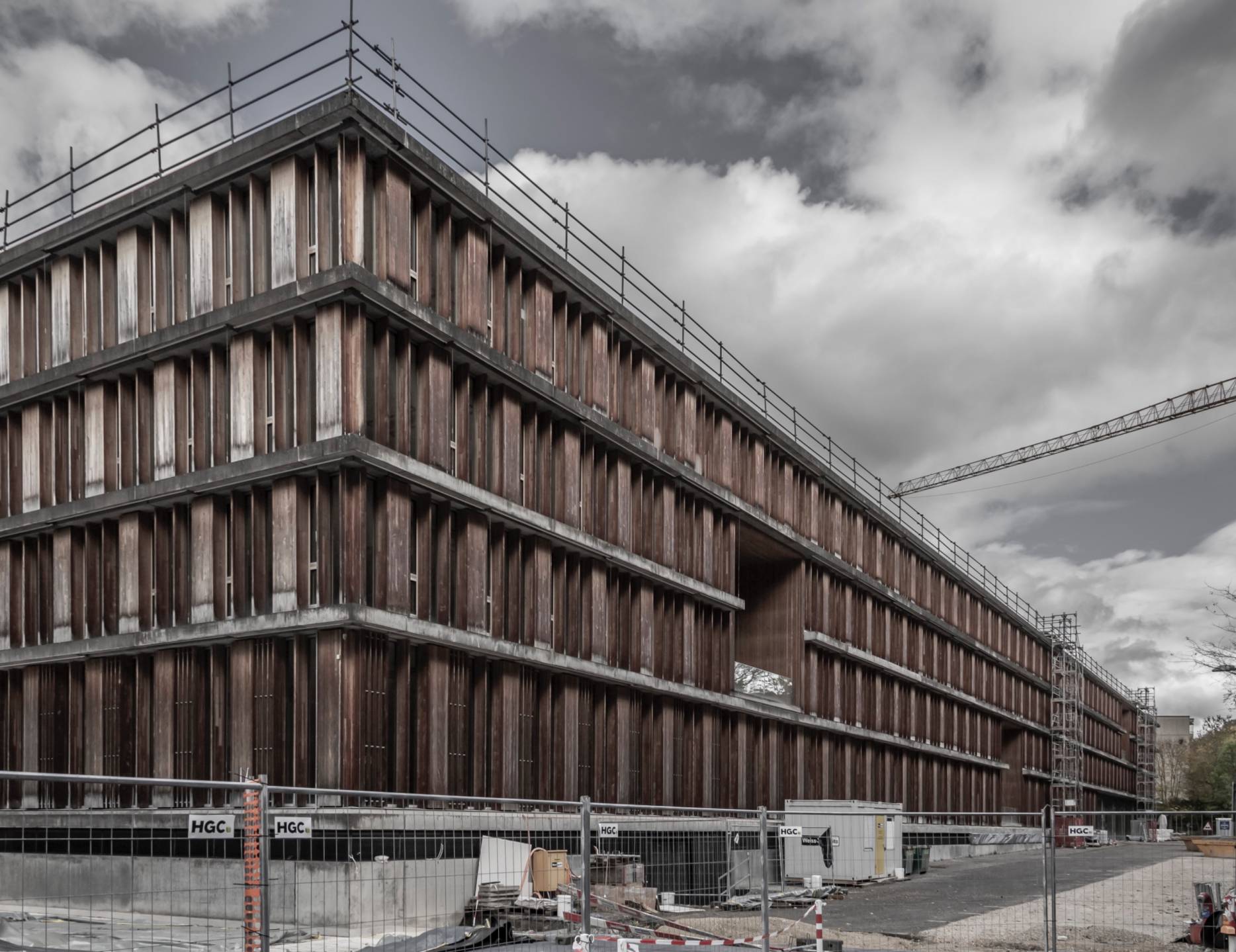 Ansicht Süd. Foto: Sébastian Mäusli, 2023