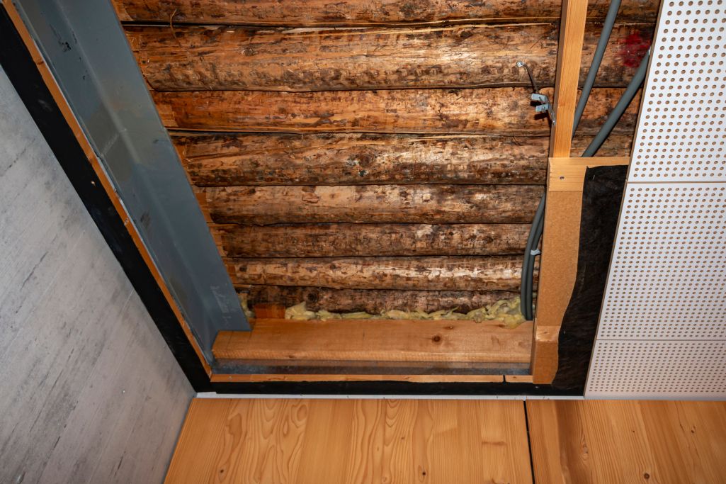 Detail Deckenaufbau. Foto: Jonas Stich, 2023