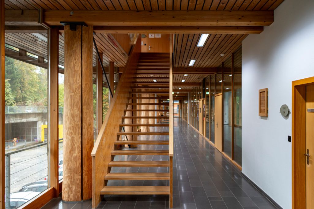 Treppenhaus. Foto: Jonas Stich, 2023