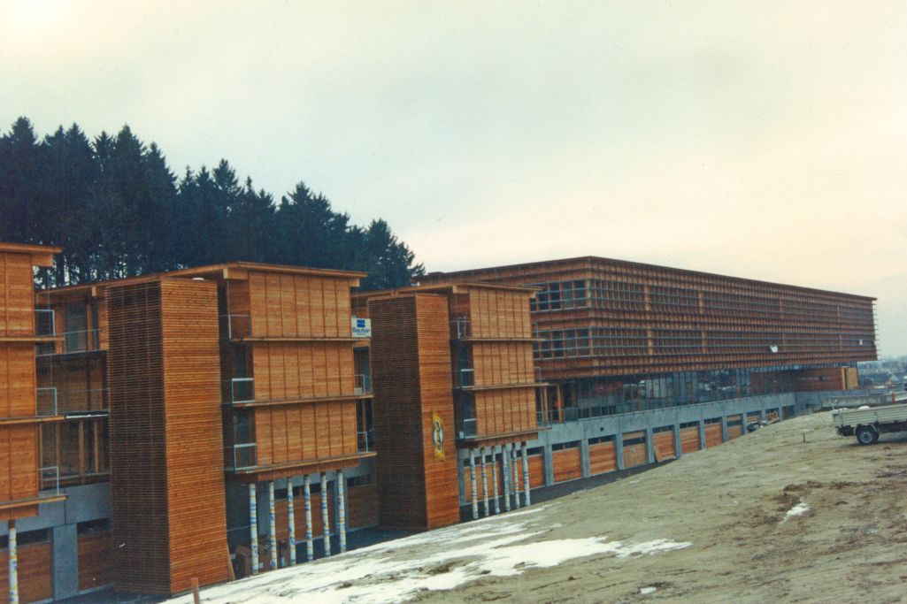 Aufrichte. Foto: Chabloz & Partenaires SA, 1997