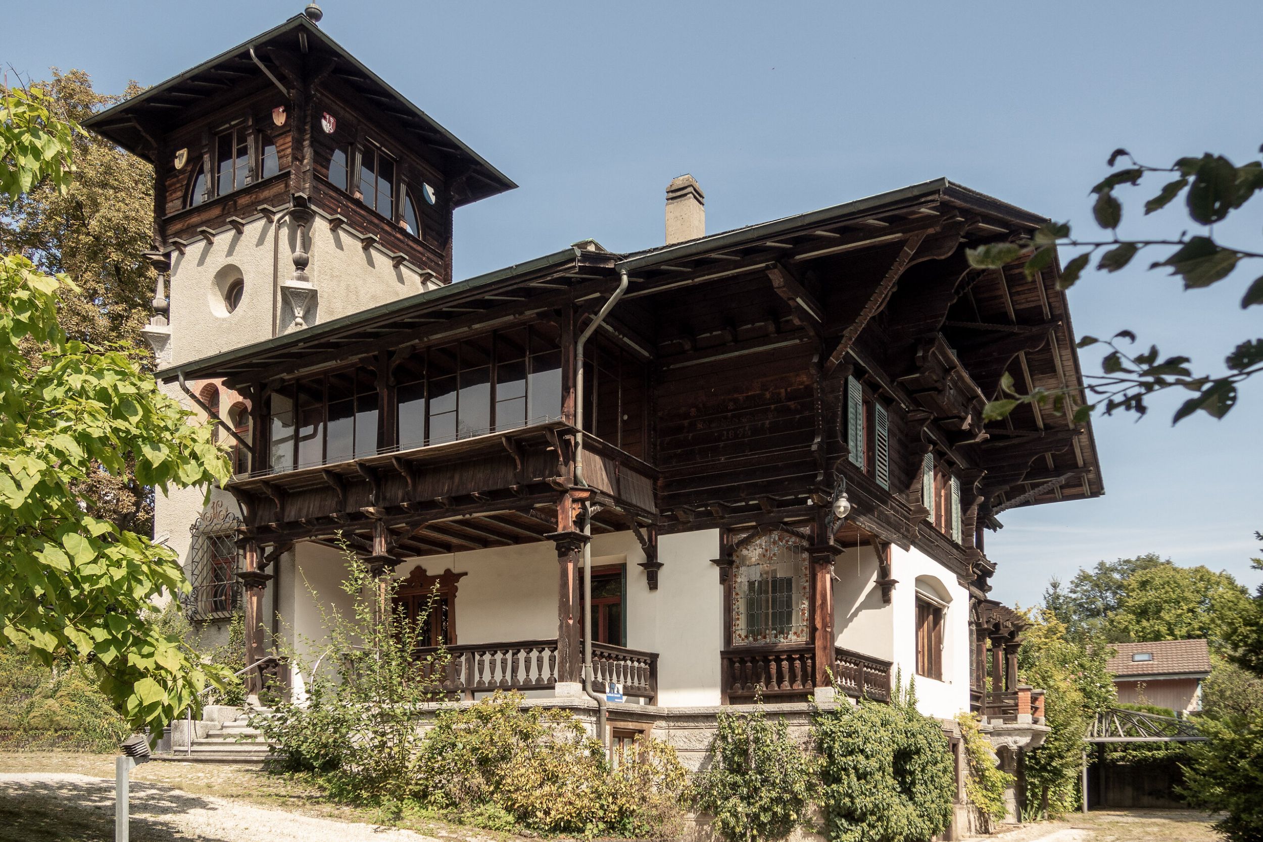 Ansicht Südwest. Foto: Elia Schneider, 2022