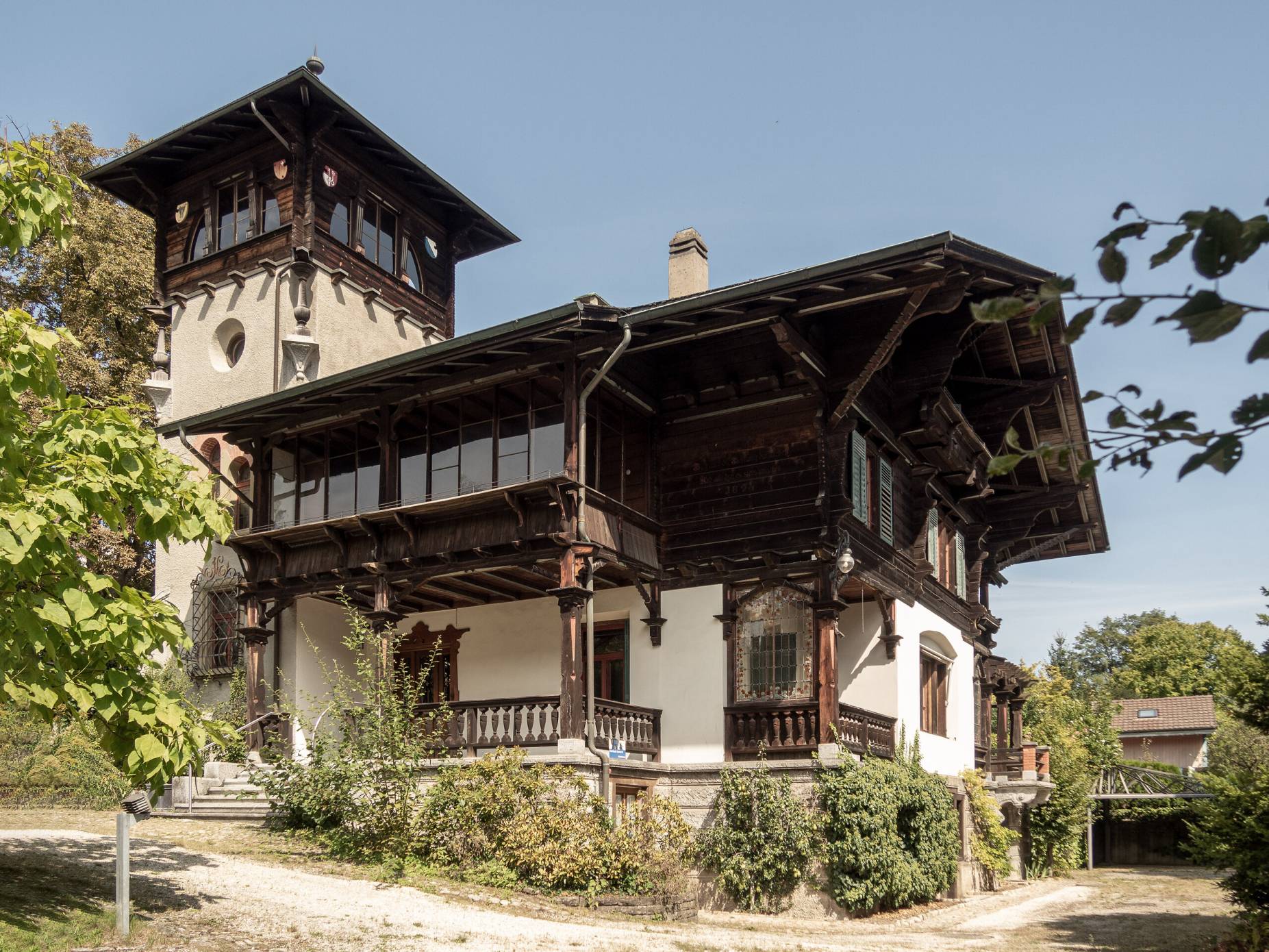 Ansicht Südwest. Foto: Elia Schneider, 2022