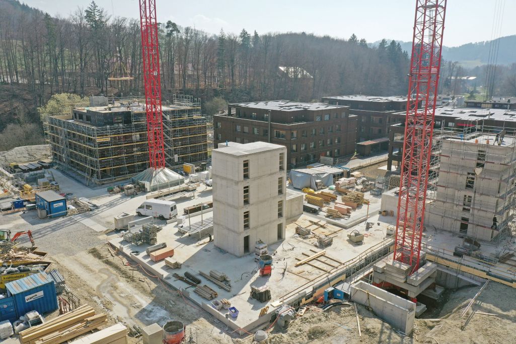 Treppenturm. Foto: Strüby Holzbau, 2022