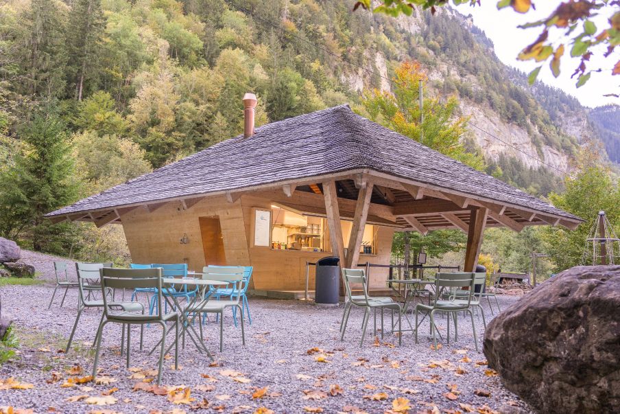 Ansicht Südost. Foto: Sven Eggimann, 2023