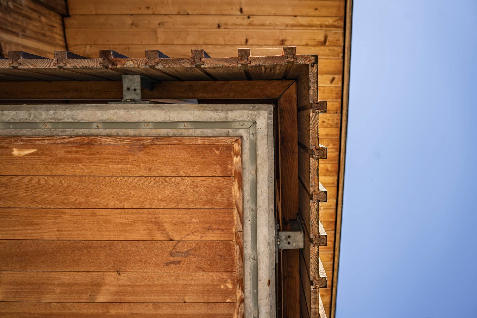 Detail Balkon. Foto: Roman Kocher, 2023