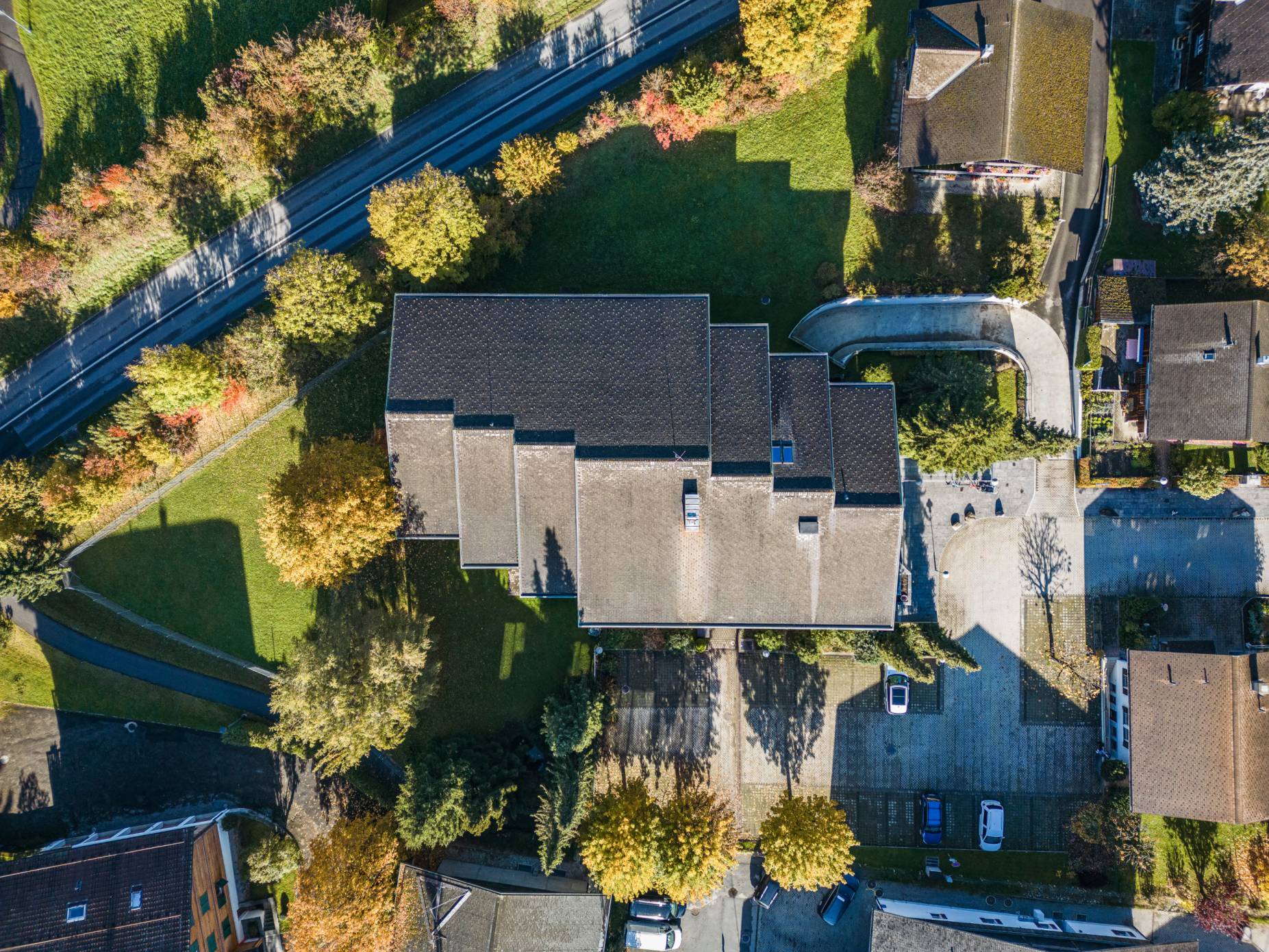 Dachaufsicht. Foto: Roman Kocher, 2023