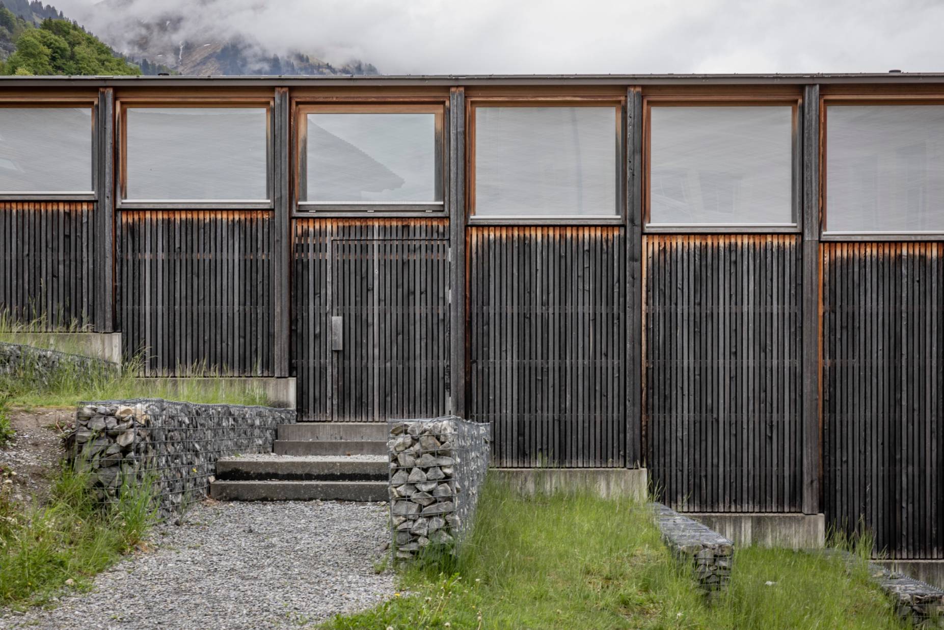 Fassade. Foto: Elia Schneider, 2023
