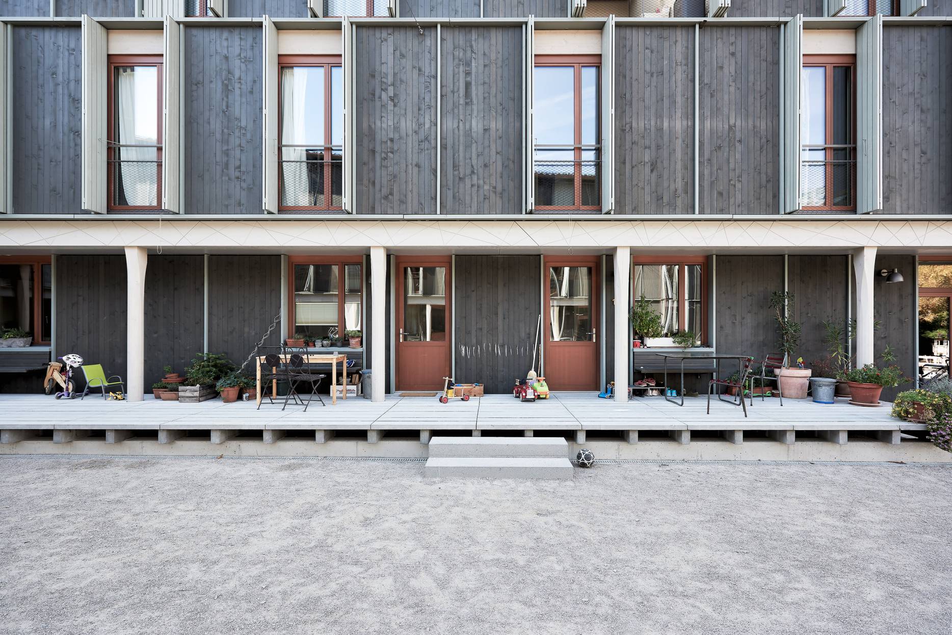 Fassadenausschnitt. Foto: Kuster Frey, 2019