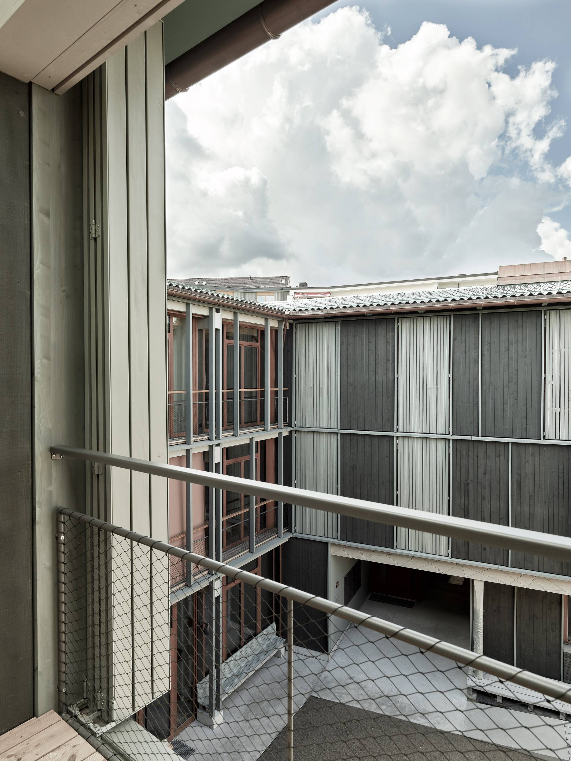 Aussicht Balkon. Foto: Kuster Frey, 2019