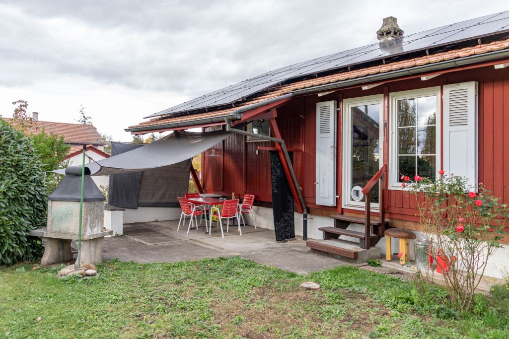 Ansicht Nordwest. Foto: Dario Gysin, 2023