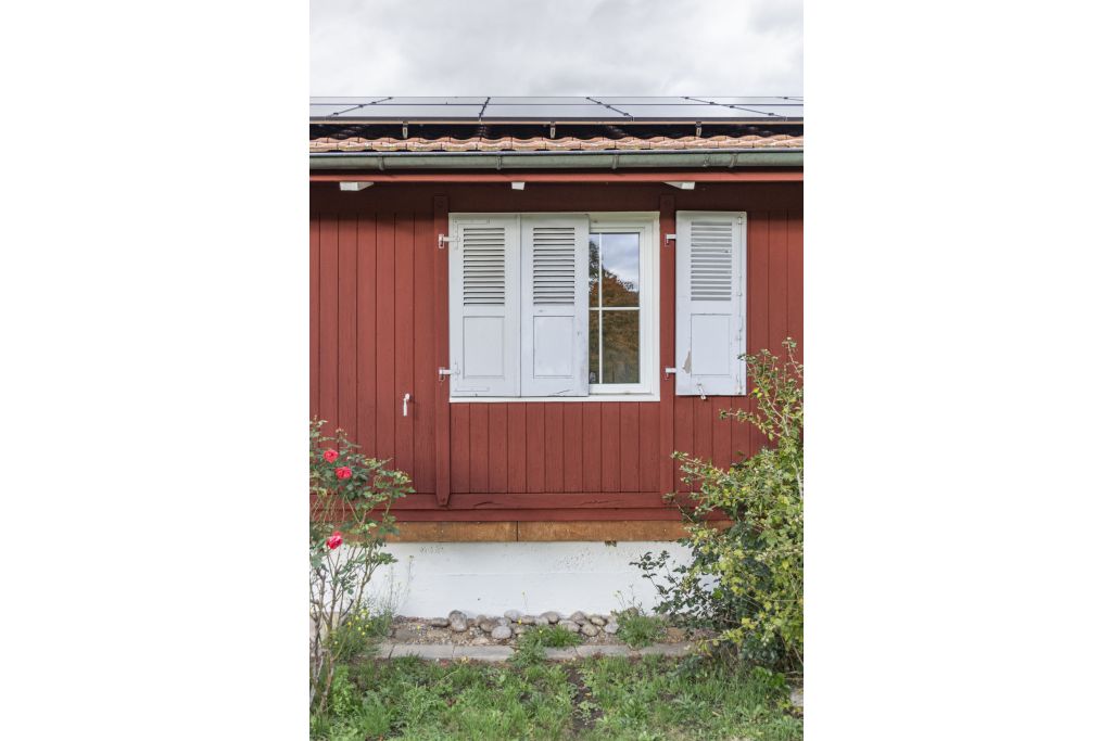 Detail Fassade. Foto: Dario Gysin, 2023