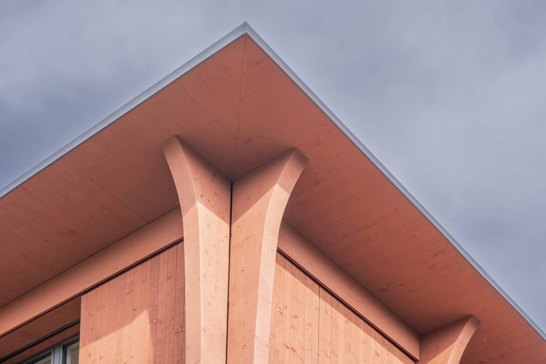 Detail Dachrand. Foto: Elia Schneider, 2023