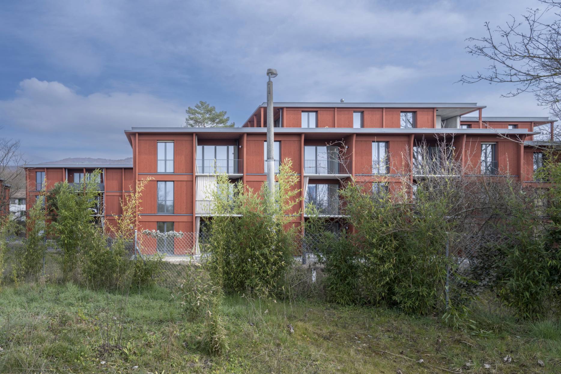 Ansicht West. Foto: Elia Schneider, 2023