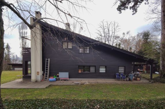 Ansicht West. Foto: Elia Schneider, 2023