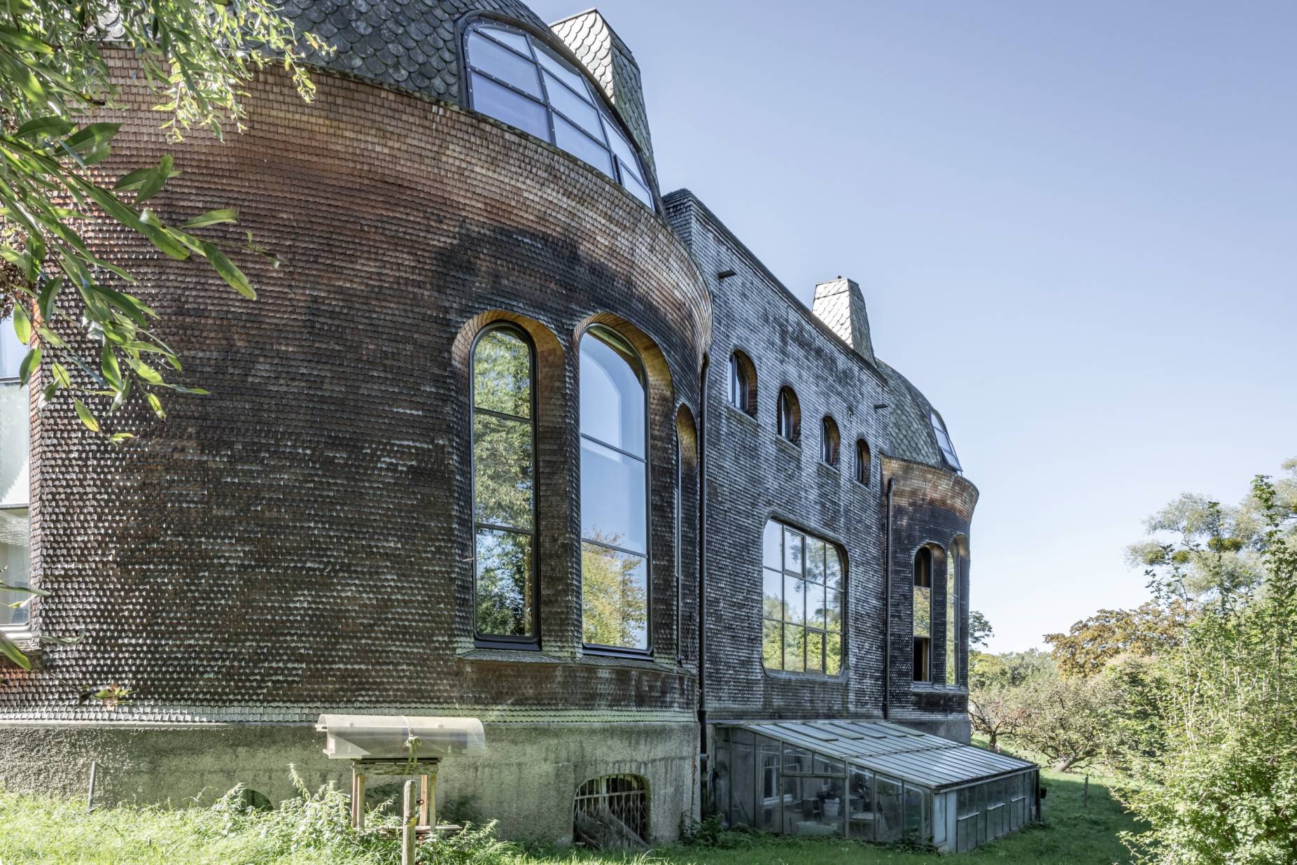 Ansicht Nordost. Foto: Elia Schneider, 2023