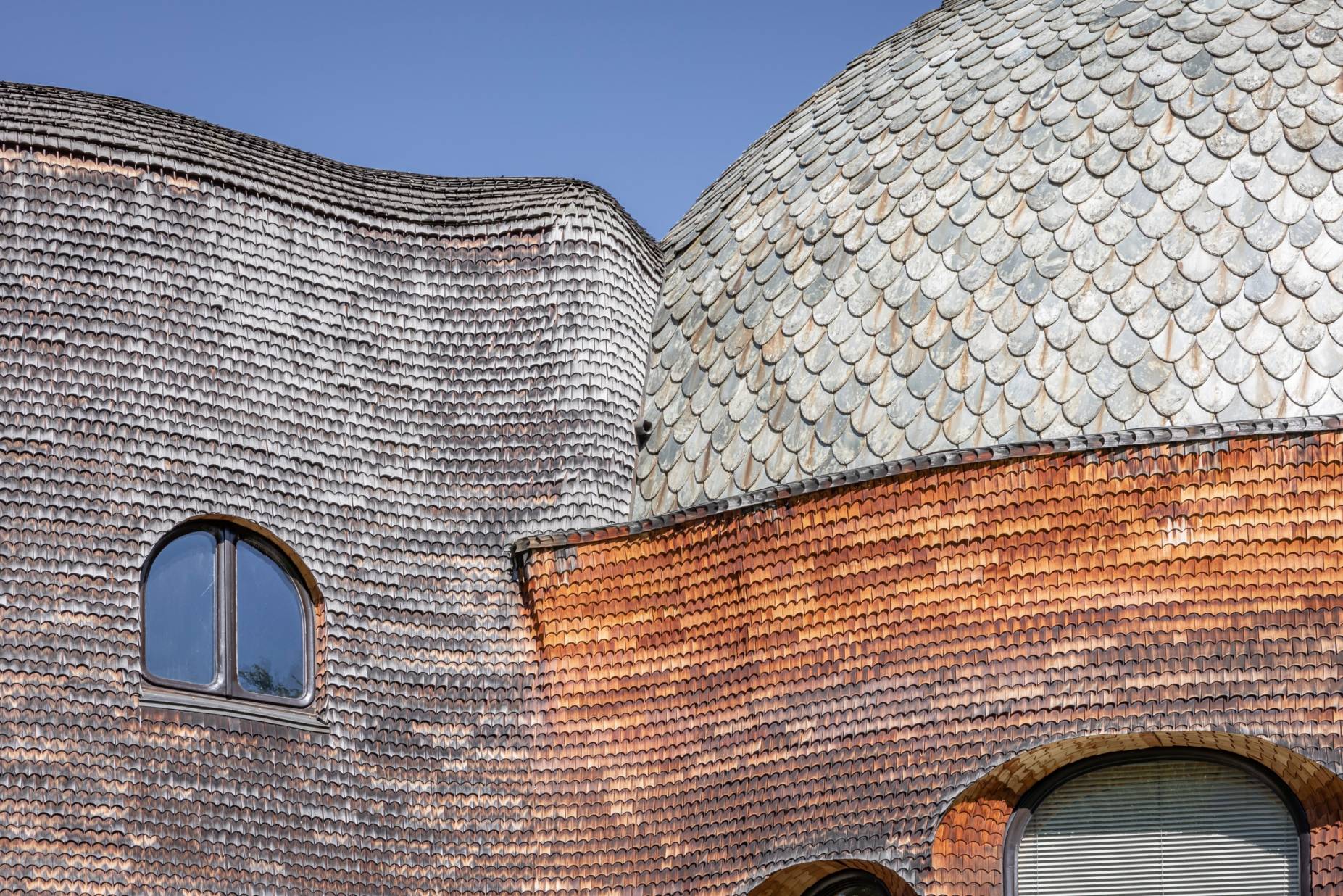 Detail Fassade. Foto: Elia Schneider, 2023