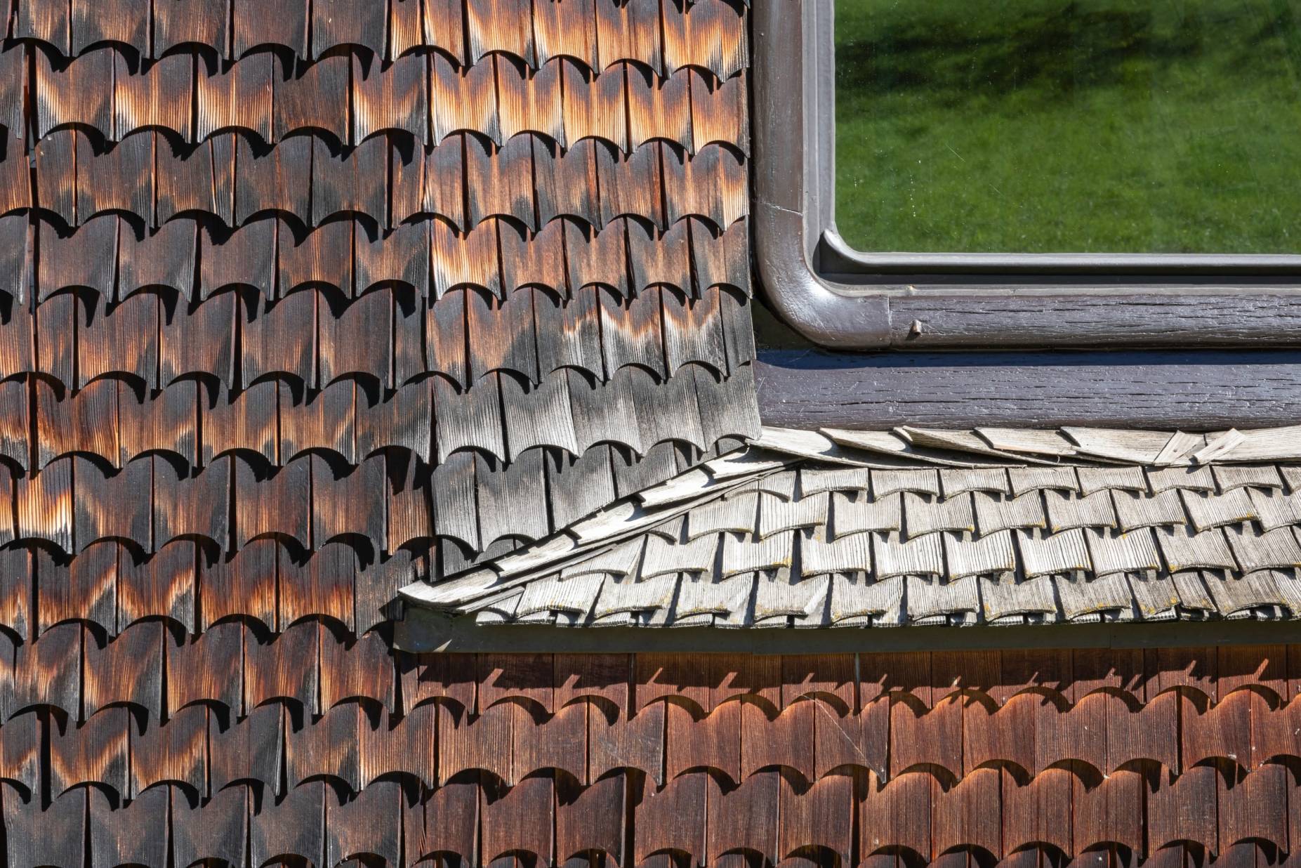 Detail Fensteranschluss. Foto: Elia Schneider, 2023