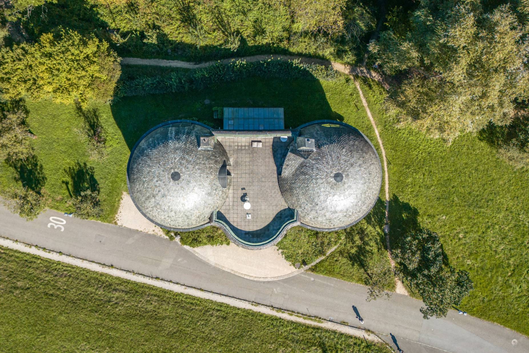 Dachaufsicht. Foto: Elia Schneider, 2023